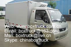Mini refrigerated truck